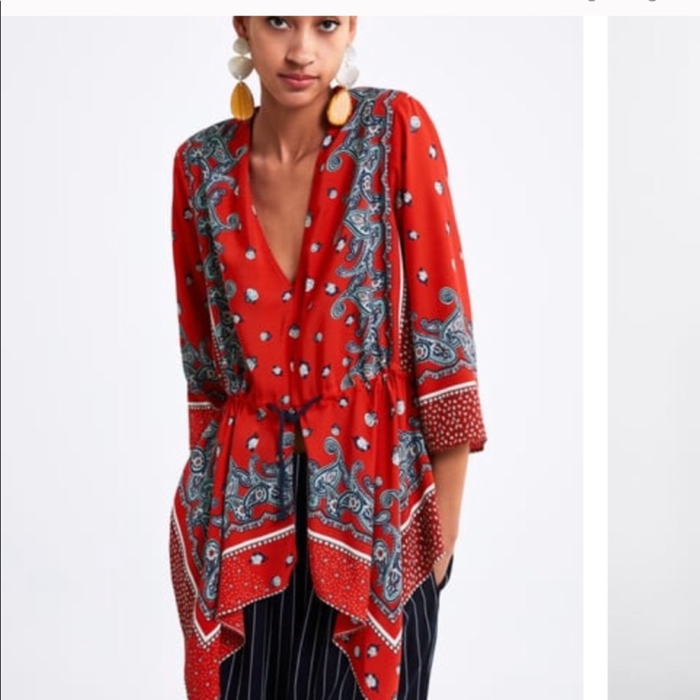 Zara blouse